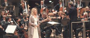 Renée Fleming, Daniel Harding und das Concertgebouworkest in der Berliner Philharmonie. 