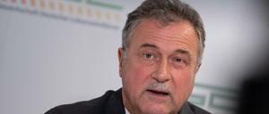Claus Weselsky, Vorsitzender der Gewerkschaft Deutscher Lokomotivführer (GDL)