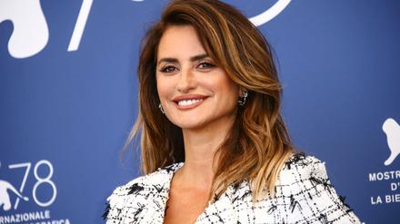 Penélope Cruz beim Filmfest Venedig. Sie spielt die Hauptrolle im Pedro Almodóvars Eröffnungsfilm "Madres paralelas". 