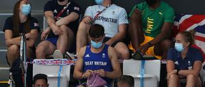 Tom Daley bei den Olympischen Spielen in Tokio.