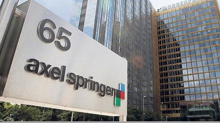 Das Hauptquartier des Medienkonzerns Axel Springer in Berlin-Kreuzberg.