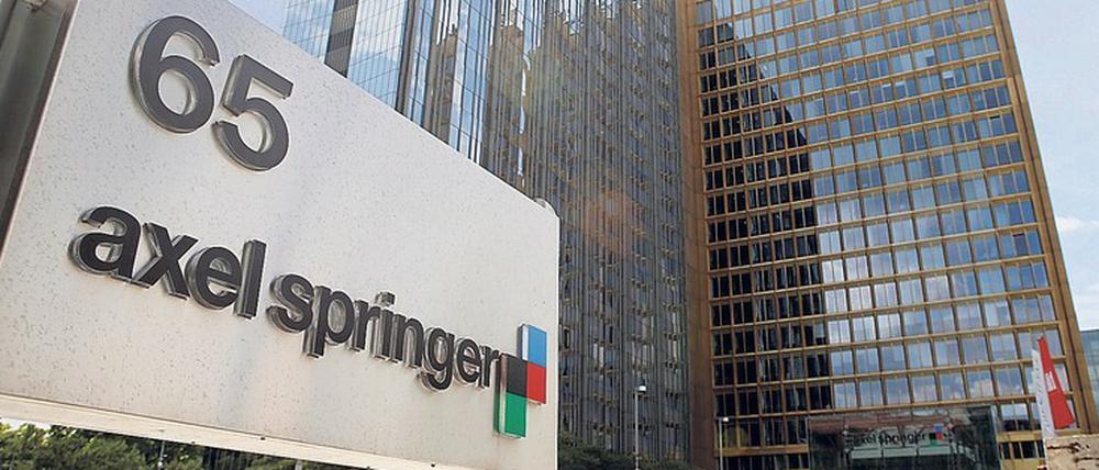 Das Hauptquartier des Medienkonzerns Axel Springer in Berlin-Kreuzberg.