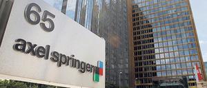 Das Hauptquartier des Medienkonzerns Axel Springer in Berlin-Kreuzberg.
