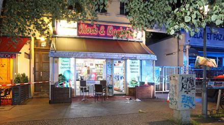 Der Tatort in der Reinickendorfer Straße. Hier wurde der 46-Jährige erschossen.