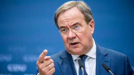 Armin Laschet fordert eine zügige Einigung von Bund und Ländern zur Ganztagsbetreuung an Grundschulen.