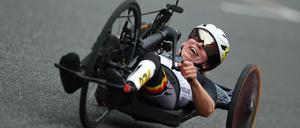 Bei ihren ersten Paralympics auf dem Fahrrad gewann Annika Zeyen bereits zwei Medaillen.