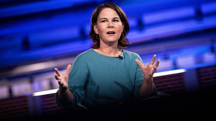 Annalena Baerbock, Kanzlerkandidatin und Bundesvorsitzende von Bündnis 90/Die Grünen