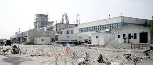Der Flughafen von Kabul nach dem Abzug der US-Truppen