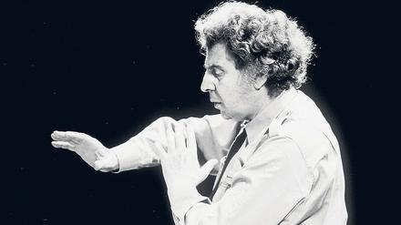 Der Komponist und Dirigent Mikis Theodorakis (1925-2021). 