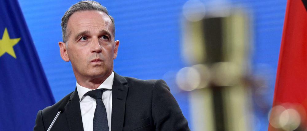 Bundesaußenminister Heiko Maas wird mit den Taliban reden und verhandeln müssen.
