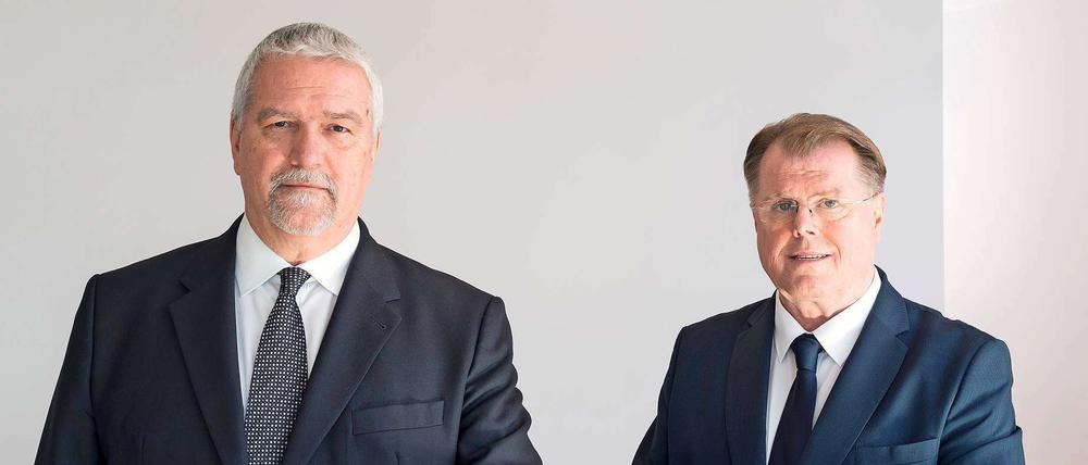 Manfred Wirsch (links) und Volker Enkerts