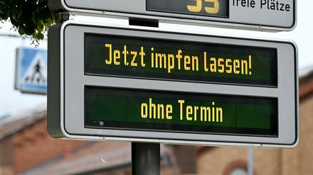 Auch an ungewöhnlichen Orten wird geimpft.