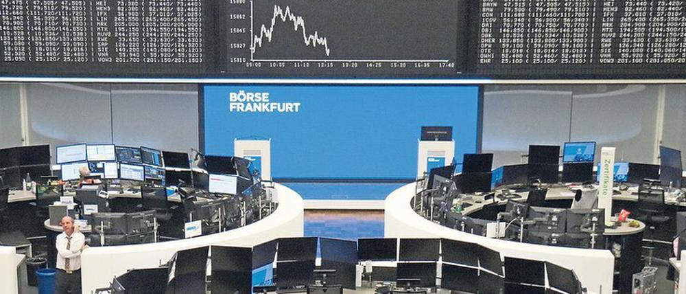 Zuwachs auf dem Parkett. Als sicherster Aufsteiger in den Dax gilt der Flugzeughersteller Airbus.