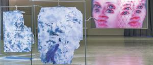 Vielstimmig. Die meisten Werke kommen aus der Region, darunter Agnieszka Polskas Videoarbeit „Ask the Siren“ (rechts). 