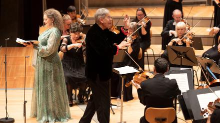Jon Eliot Gardiner mit seinen Ensembles in Berlin.