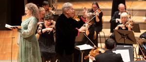 Jon Eliot Gardiner mit seinen Ensembles in Berlin.