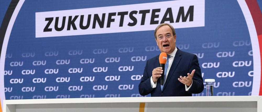 Der Kanzlerkandidat der Union: Armin Laschet (CDU).