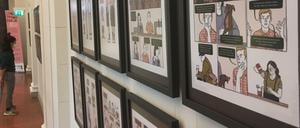 Die geförderten Projekte werden regelmäßig im Berliner Museum für Kommunikation ausgestellt, hier ein Bild von 2021.