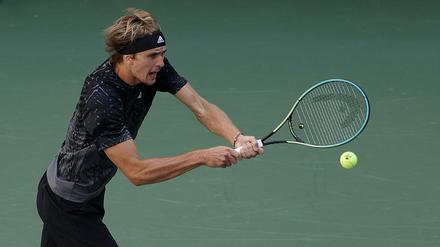 Alexander Zverev spielt groß auf in New York.