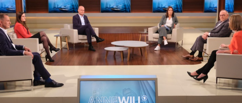 Steht Deutschland vor einer Richtungswahl? Anne Will diskutiert mit ihren Gästen.