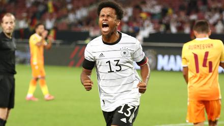 Lust auf Neues. Der erst 19 Jahre alte Karim Adeyemi feierte gegen Armenien sein Debüt für die Nationalmannschaft und erzielte gleich sein erstes Tor.