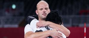 Enttäuschter Dominik Albrecht. Seinem Team fehlten zum Einzug ins Halbfinale nur wenige Punkte. 