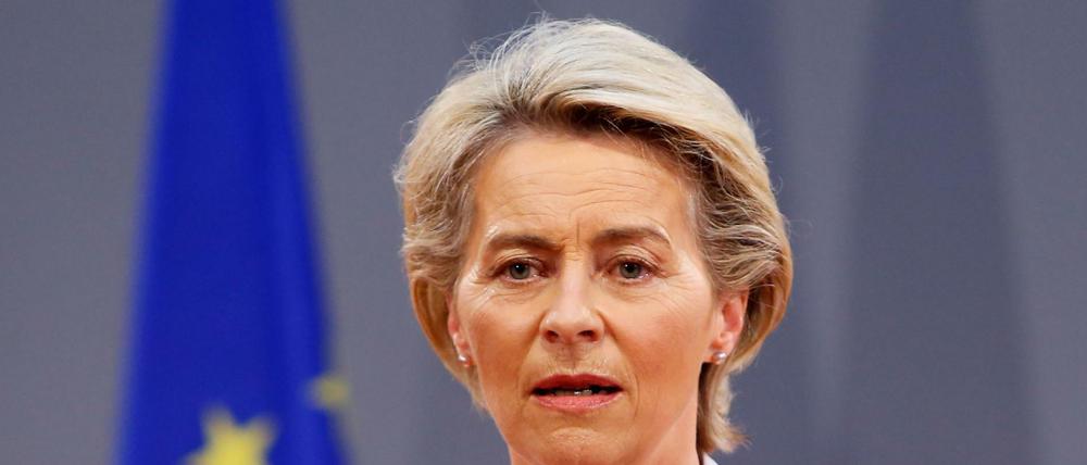 EU-Kommissionschefin von der Leyen fordert, dass die Justizsysteme in der EU unabhängig von der Politik sein müssen.