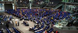 Der deutsche Bundestag in Berlin, Zentrum von Ulf Erdmann Zieglers neuem Roman "Eine andere Epoche"