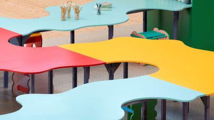 Sol Caleros Installation für den Berlin Art Week-Garten am KINDL in Neukölln.