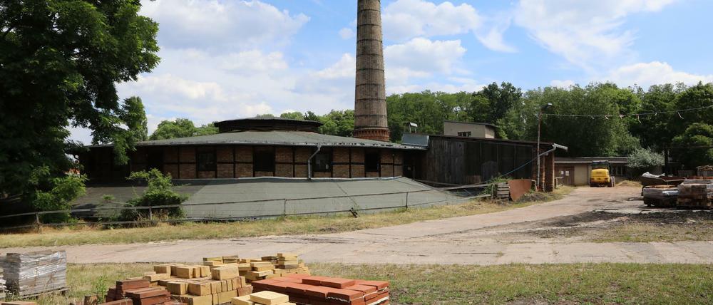 Das Gelände der Ziegelei Glindow.