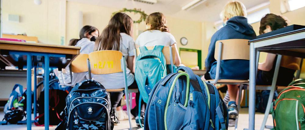 Berlins Schulklassen sind vielerorts schon jetzt voller als vorgeschrieben. 