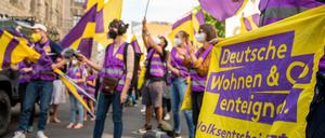 Die Initiative „Deutsche Wohnen &amp; Co enteignen“ hat mehr als 350:000 Unterschriften gesammelt, am 26. September gibt es einen Volksentscheid.