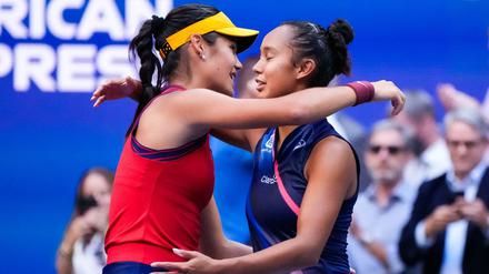 Emma Raducanu und Leylah Ferndandez starteten einen sensationellen Siegeszug in New York.