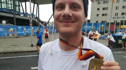 Von Spandau zur Siegessäule: Konstantin Otto aus Berlin-Spandau.