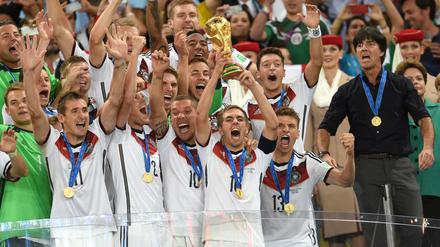 Weltmeister 2014: Die DFB-Elf mit Jogi Löw.