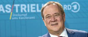 Unionskanzlerkandidat Armin Laschet (CDU) auf dem Weg zum Triell