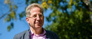 Hans-Georg Maaßen im Wahlkampg in Südthüringen. 
