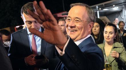 Angriffslustig: Armin Laschet glaubt nach dem TV-Triell an die Trendwende. 