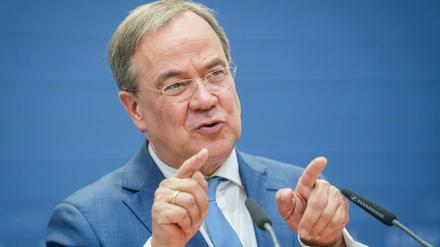 Armin Laschet, Unions-Kanzlerkandidat, CDU-Bundesvorsitzender und Ministerpräsident von Nordrhein-Westfalen