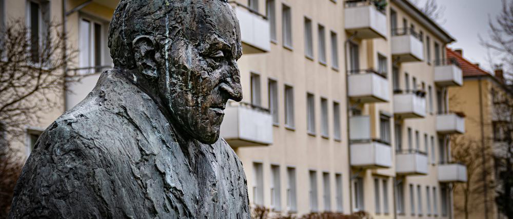 Die Wohnsiedlung an der Ossietzkystraße in Pankow.