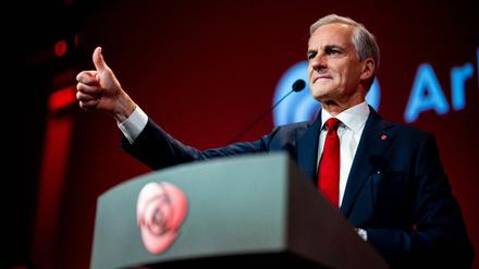 Der Sozialdemokrat Jonas Gahr Støre wird wohl neuer Regierungschef in Norwegen.