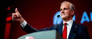 Der Sozialdemokrat Jonas Gahr Støre wird wohl neuer Regierungschef in Norwegen.