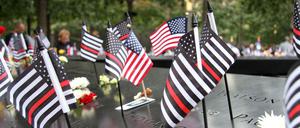 Gedenken an die Opfer der 9/11-Terroranschläge in New York 