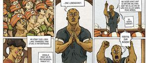 In der Kampfschule: Eine Szene aus „Pankat“.