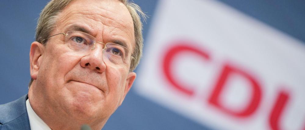 Kanzlerkandidat Armin Laschet (CDU) 