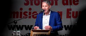 Björn Höcke warnte unter anderem vor einem drohenden Wahlbetrug durch Breifwahl.