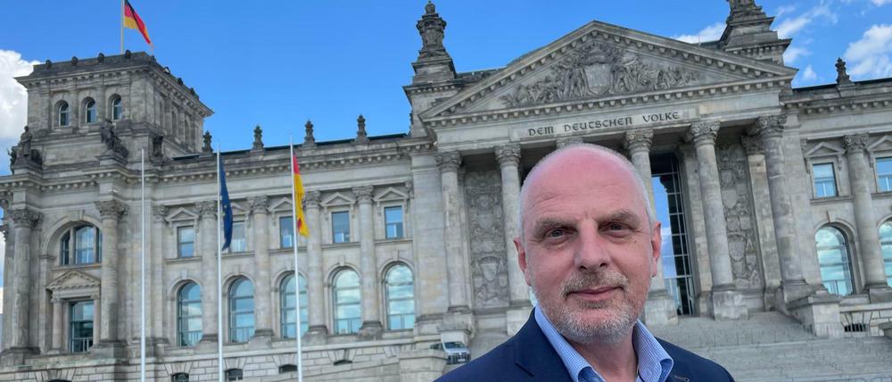 Detlef Müller, SPD, ist gelernter Lokführer und seit 2014 im Bundestag. 