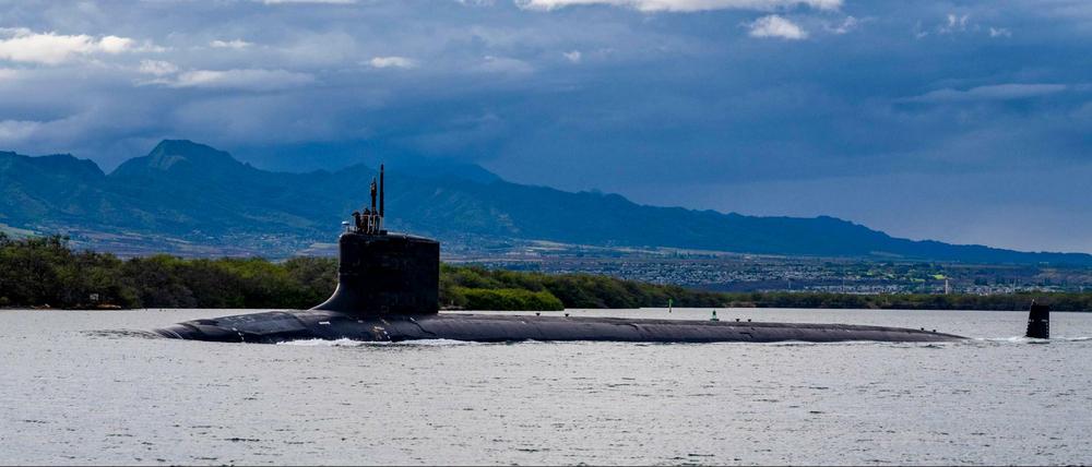 US-U-Boote wie dieses sind viel abschreckender gegenüber China als die französischen, die schwächer sind.