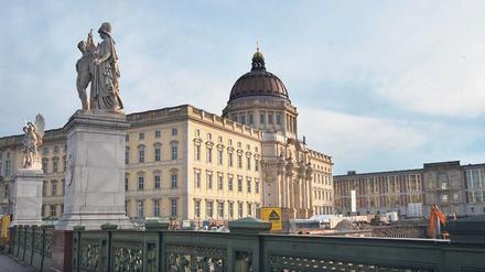 War mal ein Schloss, jetzt ist es das Humboldt Forum.