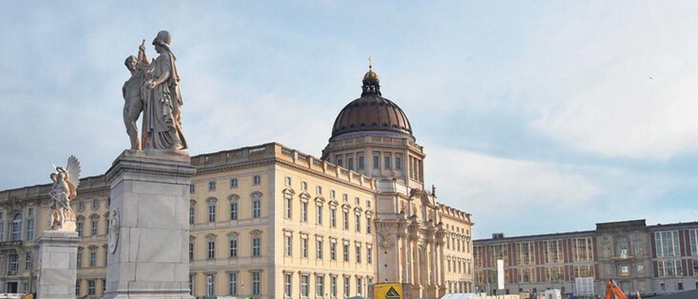 War mal ein Schloss, jetzt ist es das Humboldt Forum.